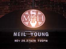 neil young at massey hall 2007